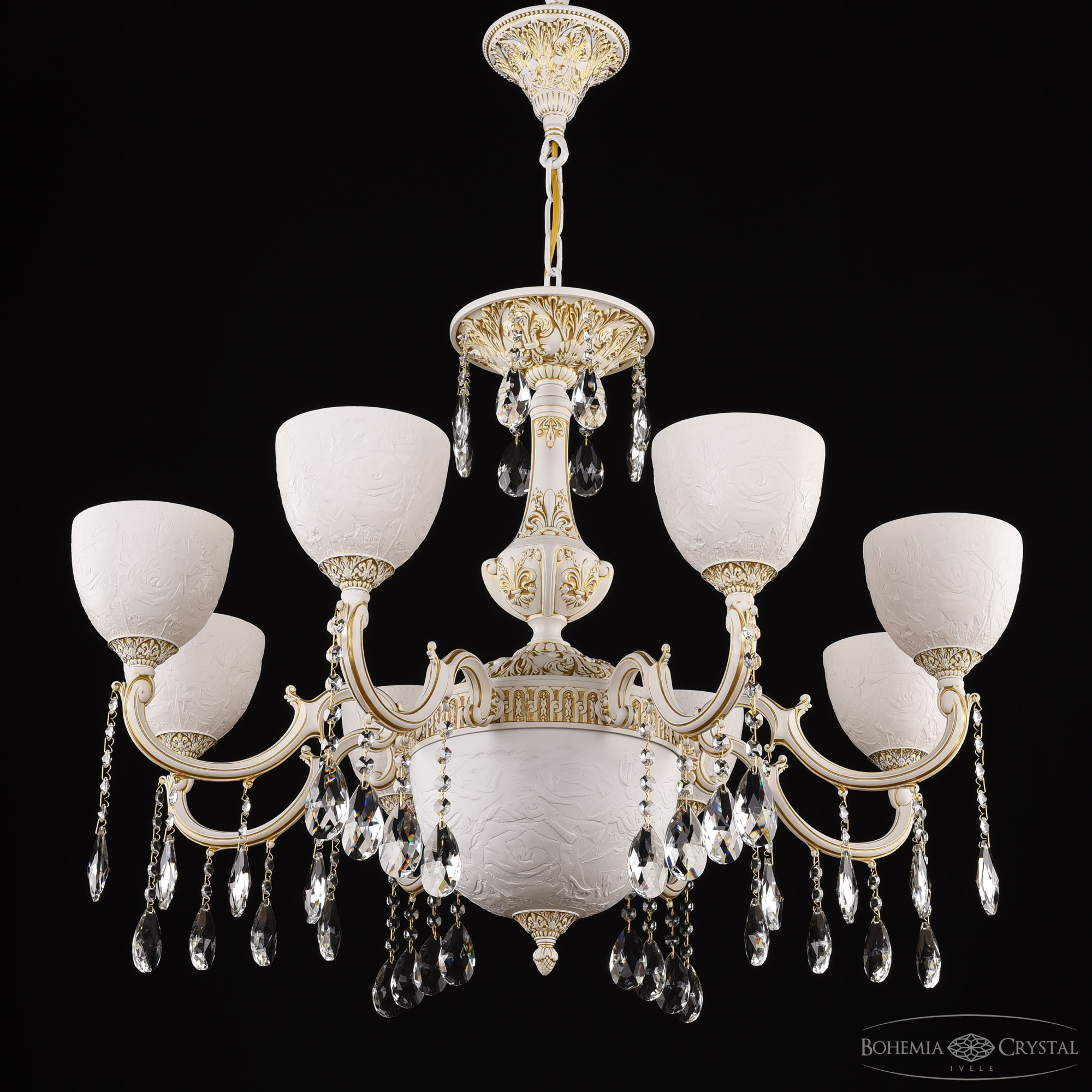 Подвесная люстра Bohemia Ivele Crystal AL78101P/8/250 A WMG P1 U Rose