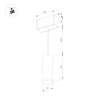 Трековый светильник для магнитного шинопровода Arlight Mag-Spot-Hang-25-R30-5W Day4000 034245
