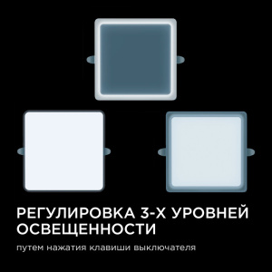 Встраиваемая светодиодная панель Apeyron FLP 06-131