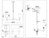 Подвесная люстра Ambrella Light High Light Heigh Light LH56051