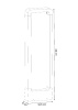Ландшафтный светильник Arte Lamp Trapezio A2060PA-1BK