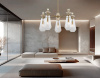 Люстра на штанге Ambrella Light High Light Ceramo Modern LH53305