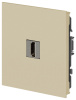Розетка Эра Arktik 16-3114-04 HDMI шампань Б0070507