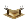 Соединитель для шинопровода Denkirs SHINE PRIME HIDE TR4905-SB