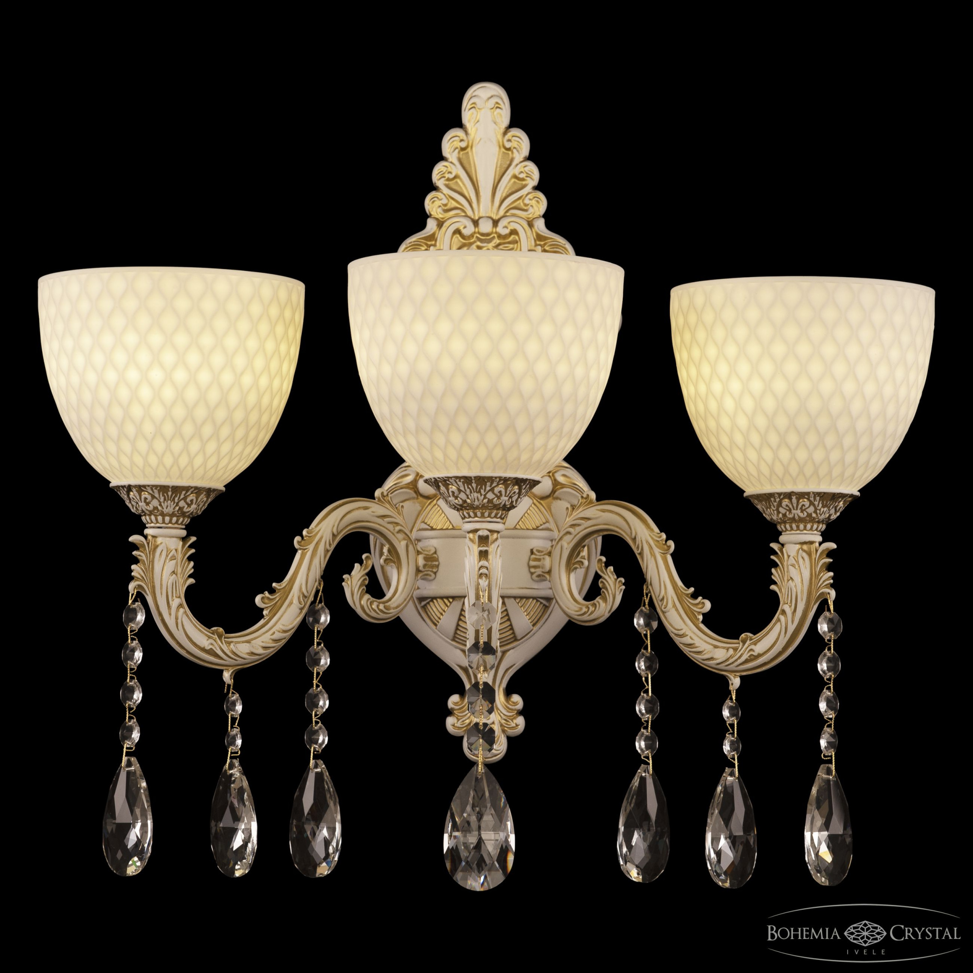 Бра Bohemia Ivele Crystal AL7901B15/3/175 A WMG P1 U Wave