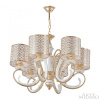 Подвесная люстра Arte Milano Florentia-1237 301237/6 Wh/Gd