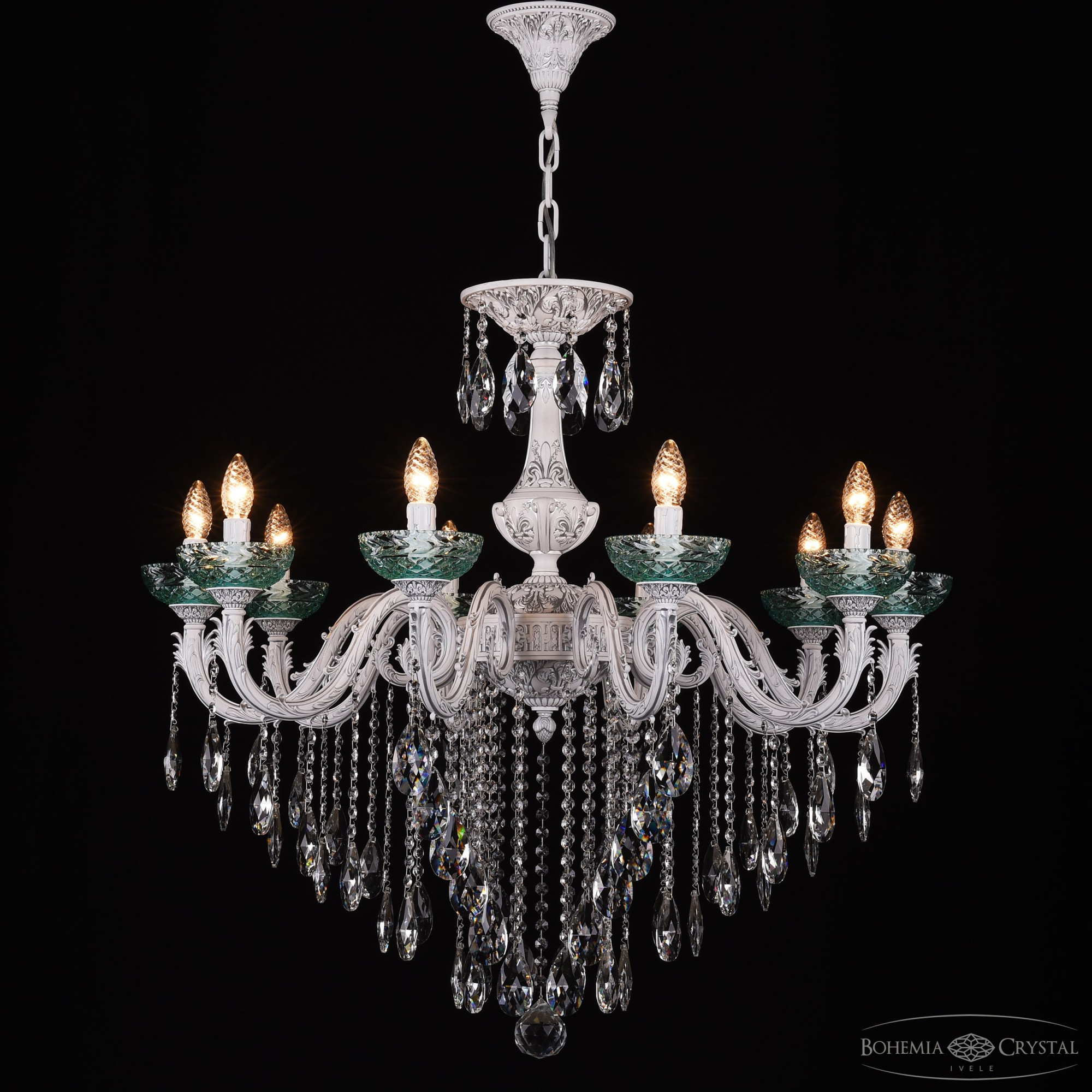 Подвесная люстра Bohemia Ivele Crystal AL79101/10/300 B WMN P Birusa/M-1F