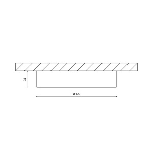 Накладной светильник DesignLed KH-R120-9-WW 007788