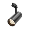 Трековый трехфазный светильник Maytoni Focus Led TR197-3-30WCCT-M-B