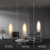Спот Maytoni Technical Focus Led C055CL-L12W4K-SS-W