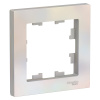 Рамка 1-ая Systeme Electric AtlasDesign Жемчуг ATN000401