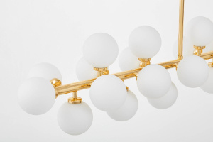 Люстра на штанге Lumina Deco Marsiada LDP 6033-24 GD