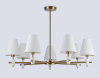 Люстра на штанге Ambrella Light High Light Ceramo Classic LH75045