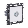 Розетка TV, белый Kollinger Asthetik AS-020WH