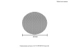 Рассеиватель Crystal Lux CLT FILTER MR16 Honeycomb BL
