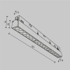 Трековый магнитный светильник Maytoni Points TR031-4-18WTW-M-DSZ-W