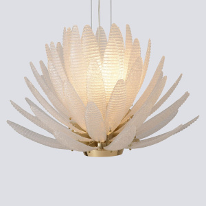 Подвесная люстра Crystal Lux ARTICHOKE SP8+1 GOLD