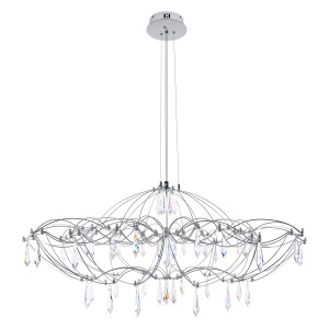 Подвесная люстра Loft IT Mira 10586/900 Silver Asfour