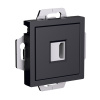 Розетка HDMI Systeme Electric AtlasDesign Карбон механизм ATN001080