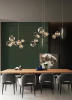Подвесная люстра Delight Collection Art Deco Bubble KG1233P-7 black/clear