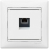 Розетка телефонная RJ11 Legrand Valena белая 774438