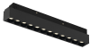 Трековый магнитный светильник iLedex Vision 4822-002-L235-12W-38DG-3000K-BK