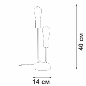 Настольная лампа Vitaluce V3005-1/2L