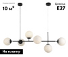 Подвесная люстра Kink Light Ирда 07622-6,19-01