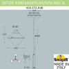 Садовый светильник Fumagalli V50.372.A30.LXH27