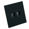 Розетка компьютерная 2-местная RJ-45 (механизм) Stekker Мия RST00-3111-05 50451