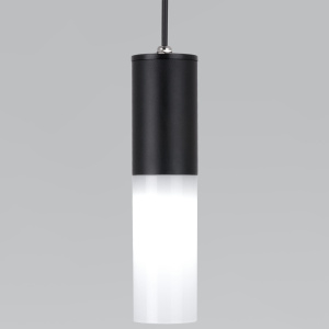 Уличный подвесной светильник Elektrostandard Glas 5602 TECHNO черный 4690389193569 a062780