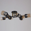 Потолочная люстра Reluce 48460-0.3-08 BK+COPPER