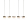 Подвесной светильник Delight Collection MD21020075 MD21020075-5B chrome