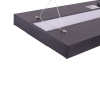 Светодиодная панель Uniel UL-00012597 ULO-K16B 2x22W/4000K/L100 5W/RGB IP44 BLACK