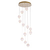 Подвесная люстра DeLight Collection Elliot Diamante MD20001012-12A gold