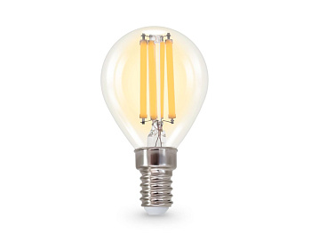 Филаментная светодиодная лампа Ambrella Light Bulbing E14 15W 2700K шар 451533