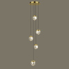 Подвесной светильник Delight Collection MD24001033-5A gold/clear