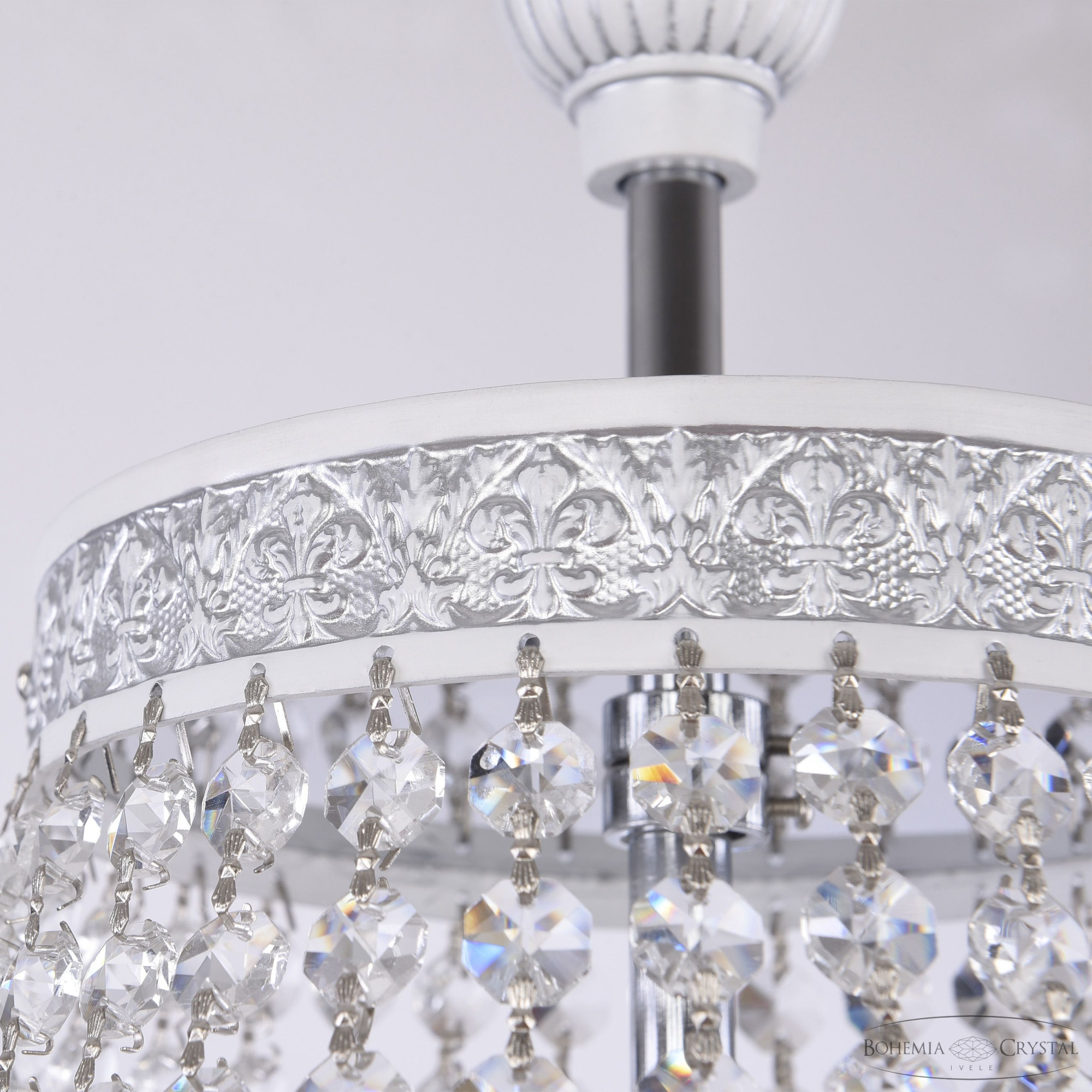 Подвесная люстра Bohemia Ivele Crystal AL2201H201/8/100FL WMN