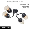 Потолочная люстра Vitaluce V4888-1/4PL