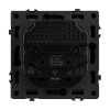 Механизм розетки с USB зарядкой Arlight SCT-NOBE-MUAC-SFPL-BK (230V, 16A) 054285