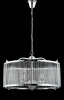 Подвесная люстра Crystal Lux Tadeo TADEO SP6 D600 CHROME/TRANSPARENTE