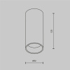 Потолочный светильник Maytoni Technical Focus Led Focus Led C056CL-L12W3K-W-PT