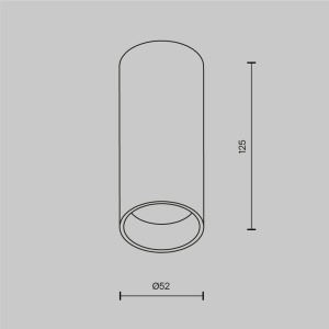 Потолочный светильник Maytoni Technical Focus Led C056CL-L12W4K-W-PT
