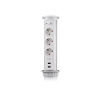 Блок розеток 105J (3 секции и 2 USB) Mebax 00-00000823