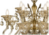 Подвесная люстра iLamp Asia 61082-8+4 BR