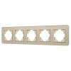 Рамка на 5 постов стеклянная Arlight FRM-OMALI-SFGS-5-GD 049723
