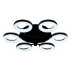 Потолочная светодиодная люстра iLedex Jomo FS-014-X6-(B) 72W BK