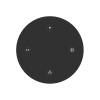 Пульт Arlight SMART-801-22-4G-4SC-SH Black (3V, Magnet, 2.4G) 046481