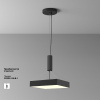 Потолочный светильник Maytoni Zon C032CL-45W3K-SQ-B