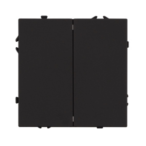 Выключатель проходной 2 кл софт-тач черный оникс Arlight SWT-MKP2-SFPL-BK (250V, 10A) 054255(1)